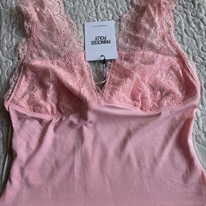 Princess Polly Pink Lace Top